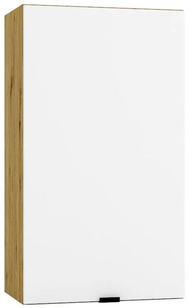 Górna szafka kuchenna 40 cm biały + dąb artisan P3-L44