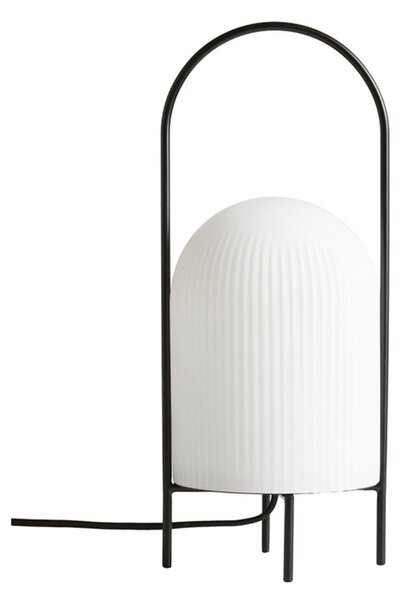 Lampa Stołowa Woud, biały, salon, szkło