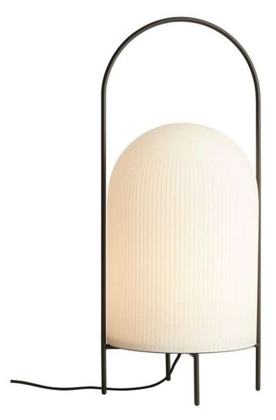 Lampa Podłogowa Woud, biały, salon, szkło