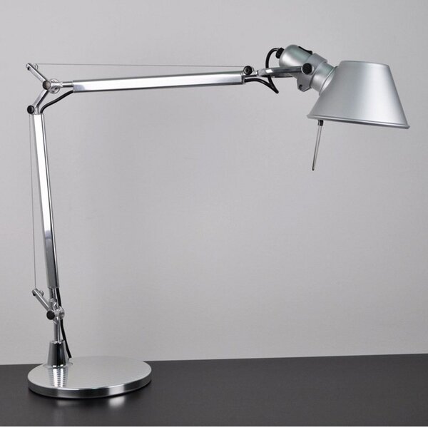 Lampa Stołowa Artemide, czarny, gabinet | pracownia, aluminium, design