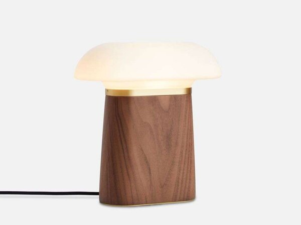 Lampa Stołowa Woud, ściemnialny, drewniany, salon, drewno