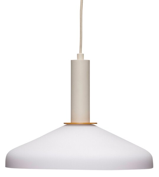 Lampa Wisząca Hübsch, Apollo, ściemnialny, biały, jadalnia, szkło, skandynawski