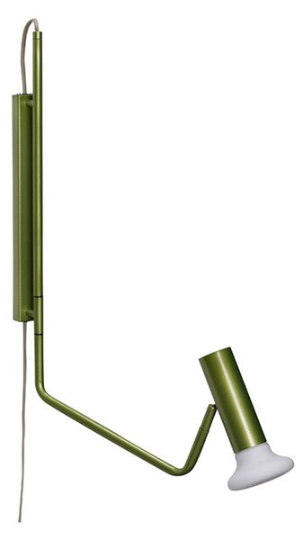 Lampa Ścienna Hübsch, zielony, salon, metal