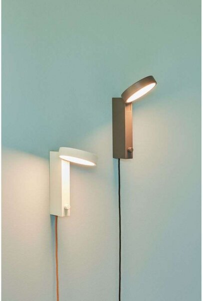 Lampa Ścienna Hübsch, ściemnialny, beżowy, salon, metal