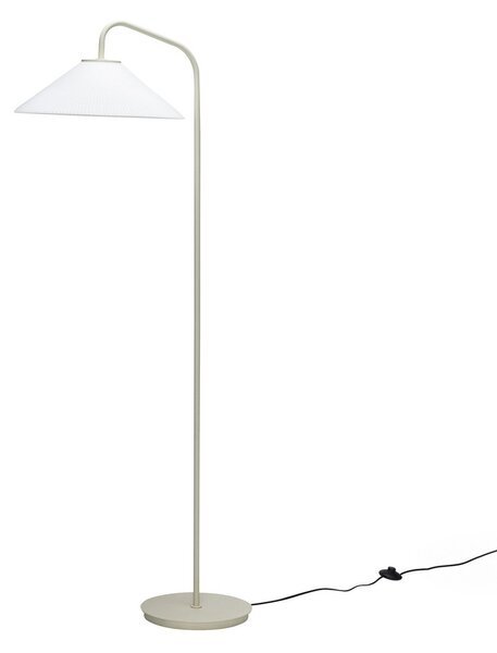 Lampa Podłogowa Hübsch, Solid, beżowy, salon, metal, design