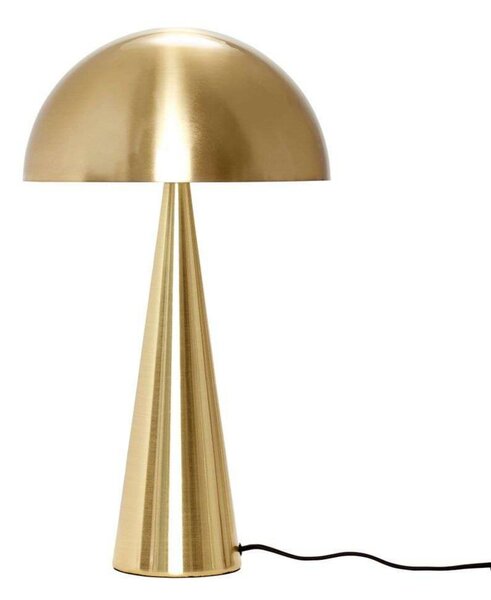 Lampa Stołowa Hübsch, złoty | mosiężny, salon, metal, design