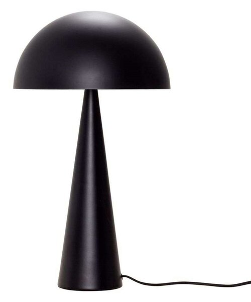 Lampa Stołowa Hübsch, czarny, salon, metal, design