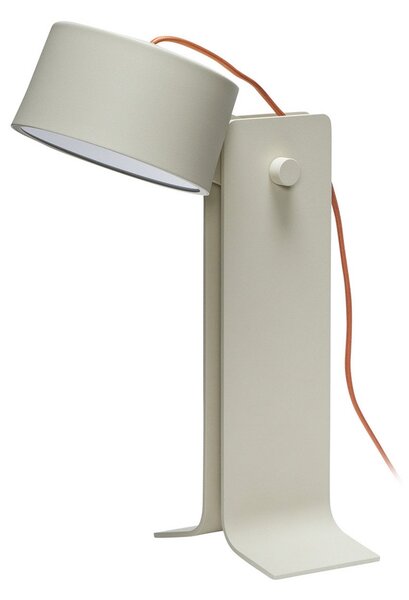 Lampa Stołowa Hübsch, Crea, ściemnialny, beżowy, salon, aluminium, design