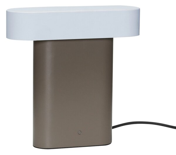 Lampa Stołowa Hübsch, Sleek, ściemnialny, brąz rdzawy, salon, metal, design