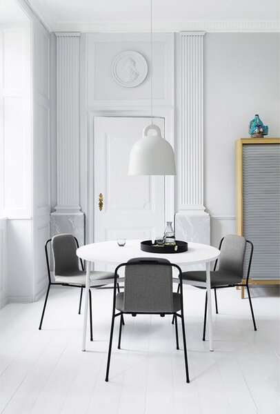 Lampa Wisząca Normann Copenhagen, biały, salon, aluminium
