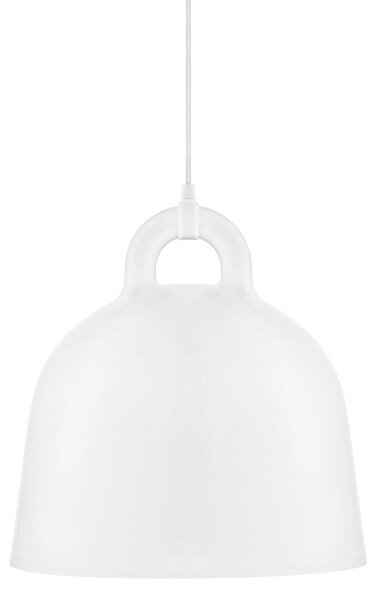 Lampa Wisząca Normann Copenhagen, biały, salon, aluminium