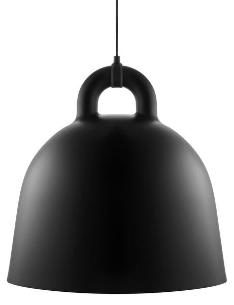 Lampa Wisząca Normann Copenhagen, czarny, salon, aluminium
