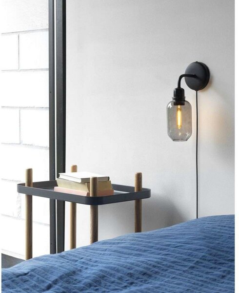Lampa Ścienna Normann Copenhagen, szary, salon, metal