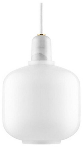 Amp Lampa Wisząca Small Biało/Biała - Normann Copenhagen