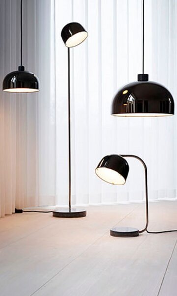 Lampa Stołowa Normann Copenhagen, czarny, salon, metal