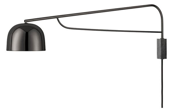 Lampa Ścienna Normann Copenhagen, czarny, salon, kamień