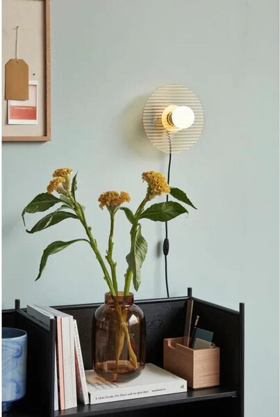 Lampa Ścienna Hübsch, pomarańczowy, salon, metal