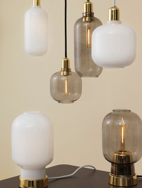Lampa Wisząca Normann Copenhagen, biały, salon, szkło