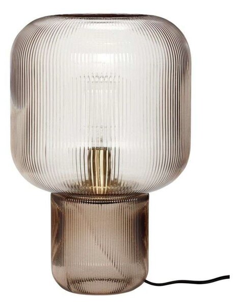 Lampa Stołowa Hübsch, szary, salon, szkło