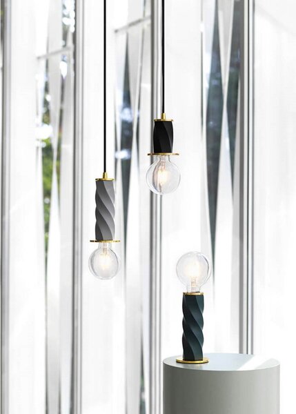 Lampa Wisząca Normann Copenhagen, szary, salon, metal