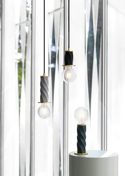 Lampa Wisząca Normann Copenhagen, szary, salon, metal