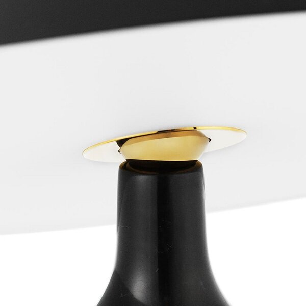 Lampa Stołowa Normann Copenhagen, czarny, salon, marmur