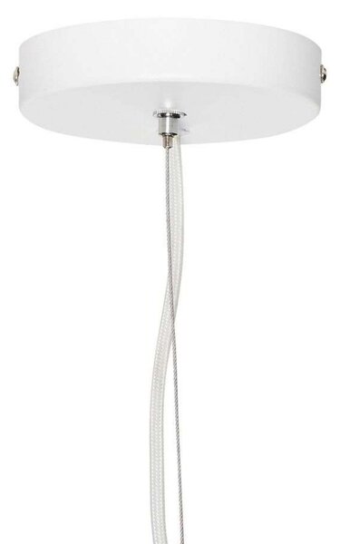 Lampa Wisząca Hübsch, biały, salon, metal