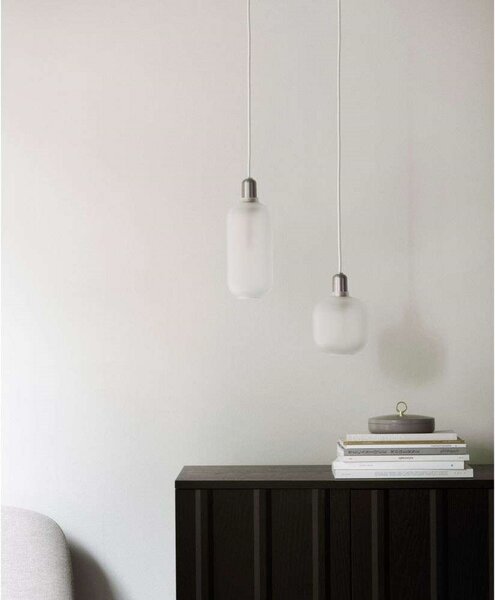 Lampa Wisząca Normann Copenhagen, biały, salon, szkło