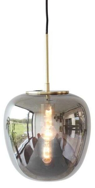 Lampa Wisząca Hübsch, szary, salon, metal