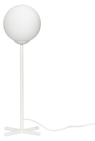 Lampa Stołowa Hübsch, biały, salon, szkło