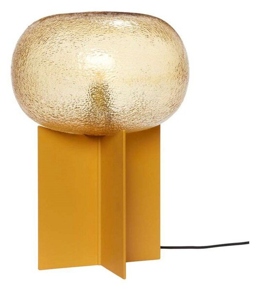 Lampa Stołowa Hübsch, pomarańczowy, salon, metal, vintage