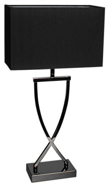 Lampa Stołowa By Rydéns, Omega, metaliczny, salon, tkanina | tekstylia, nowoczesny