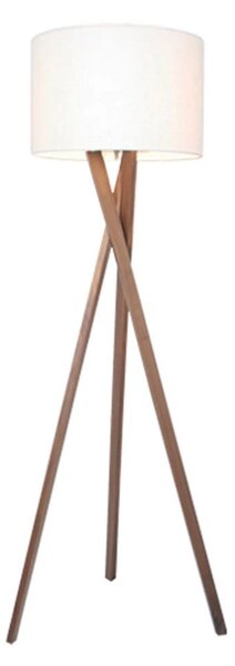 Vega Lampa Podłogowa Orzech Włoski/Biała - By Rydéns
