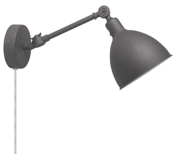 Lampa Ścienna By Rydéns, Bazar, szary, salon, metal, skandynawski