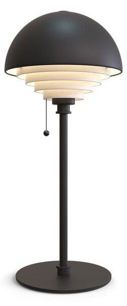 Lampa Stołowa Herstal, czarny, salon, metal