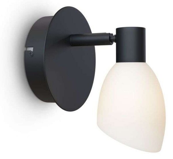Lampa Ścienna Herstal, biały, sypialnia, metal