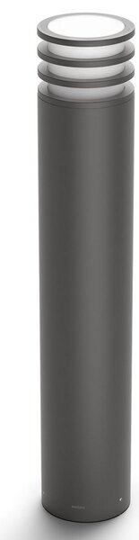 Zewnętrzna Lampa Philips Hue, Philips Hue Lucca, ściemnialny, czarny, metal, nowoczesny
