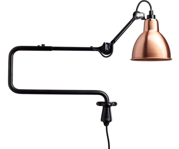 Lampa Ścienna Lampe Gras, miedziany, salon, metal