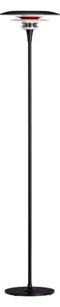 Diablo Lampa Podłogowa Ø300 Matt Black/Glossy Red - Belid