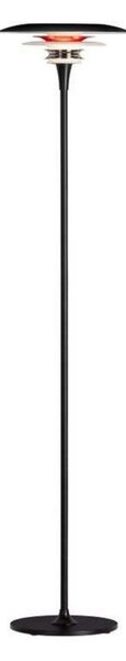 Diablo Lampa Podłogowa Ø300 Matt Black/Glossy Red - Belid