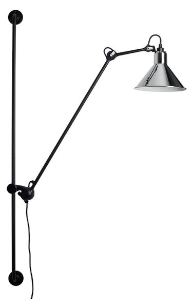 Lampa Ścienna Lampe Gras, metaliczny, salon, metal, industrialny