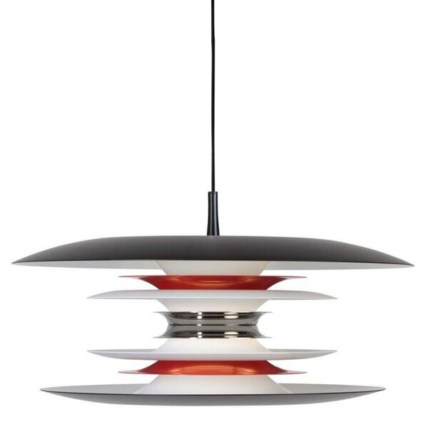 Lampa Wisząca Belid, ściemnialny, czarny, jadalnia, metal