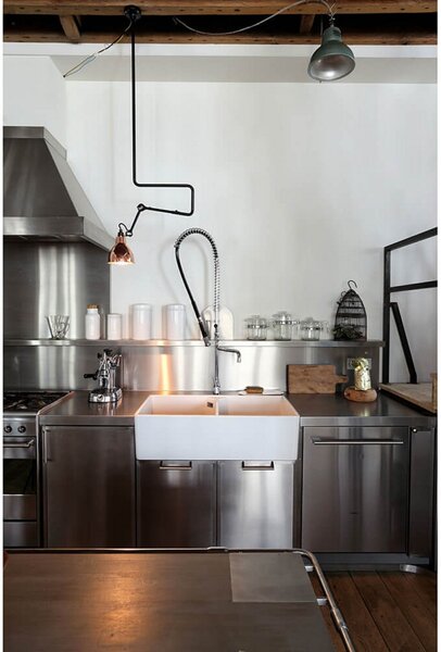 Lampa Sufitowa Lampe Gras, miedziany, salon, metal, design