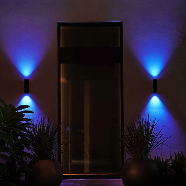 Zewnętrzna Lampa Philips Hue, Appear, ściemnialny, czarny, metal, nowoczesny