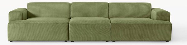 Sofa ze sztruksu Melva (4-osobowa)