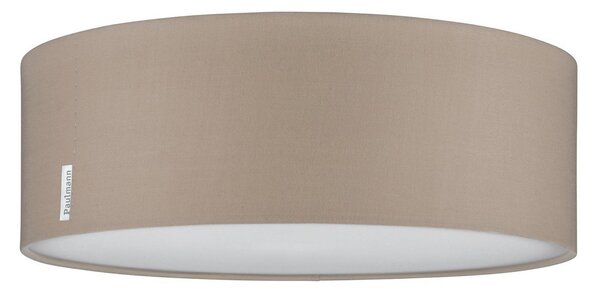 Lampa Sufitowa Paulmann, Mari, ściemnialny, beżowy, salon, tkanina | tekstylia