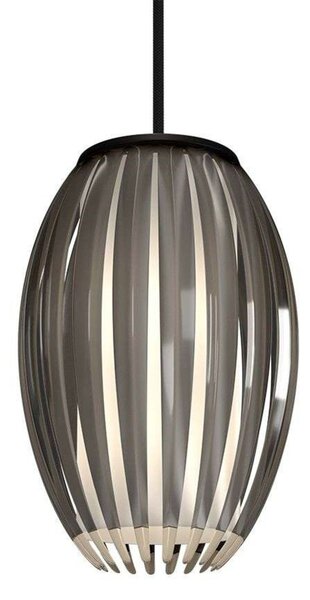 Lampa Wisząca Herstal, czarny, jadalnia, szkło