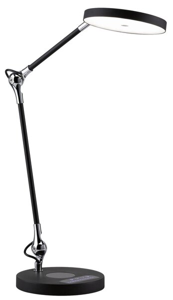 Lampa Stołowa Paulmann, Numis, ściemnialny, czarny, gabinet | pracownia, metal, nowoczesny