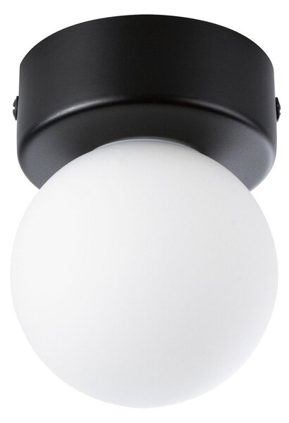 Lampa Sufitowa Paulmann, Gove, ściemnialny, czarny, salon, szkło, nowoczesny