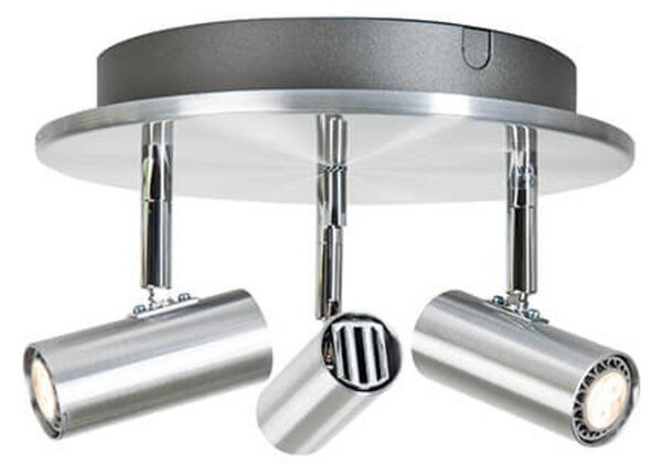 Cato Triospot Lampa Sufitowa Aluminium - Belid